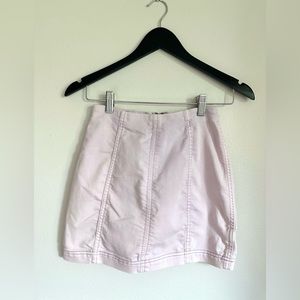 Light pink/purple freepeople high waisted skirt.